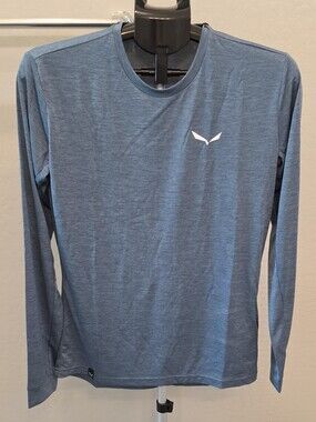 Salewa Puez Melange Dry Long-Sleeve Shirt, a high-performance technical top